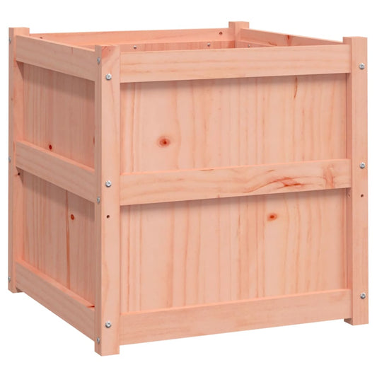 Jardinera Madera Maciza De Abeto Douglas 60x60x60 Cm_0