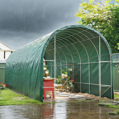 Outsunny Lona Impermeable Exterior 6x8 M_1