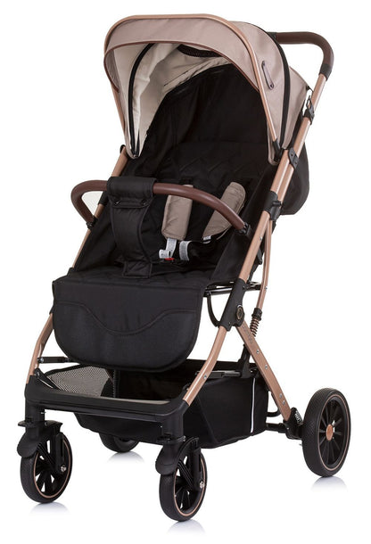 Silla De Paseo Compacta Hasta 22 Kilos Combo Golden Beige_0