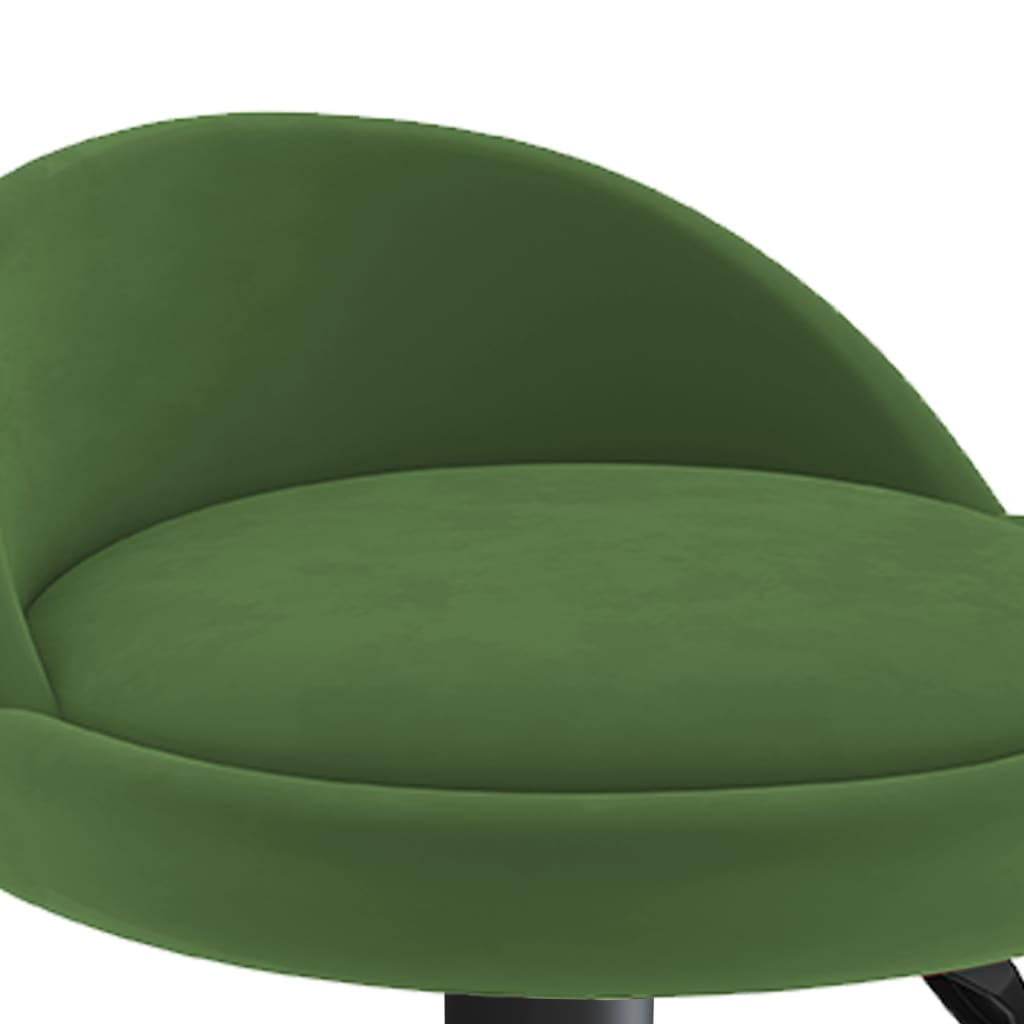 Taburete De Cocina De Terciopelo Verde Oscuro_5