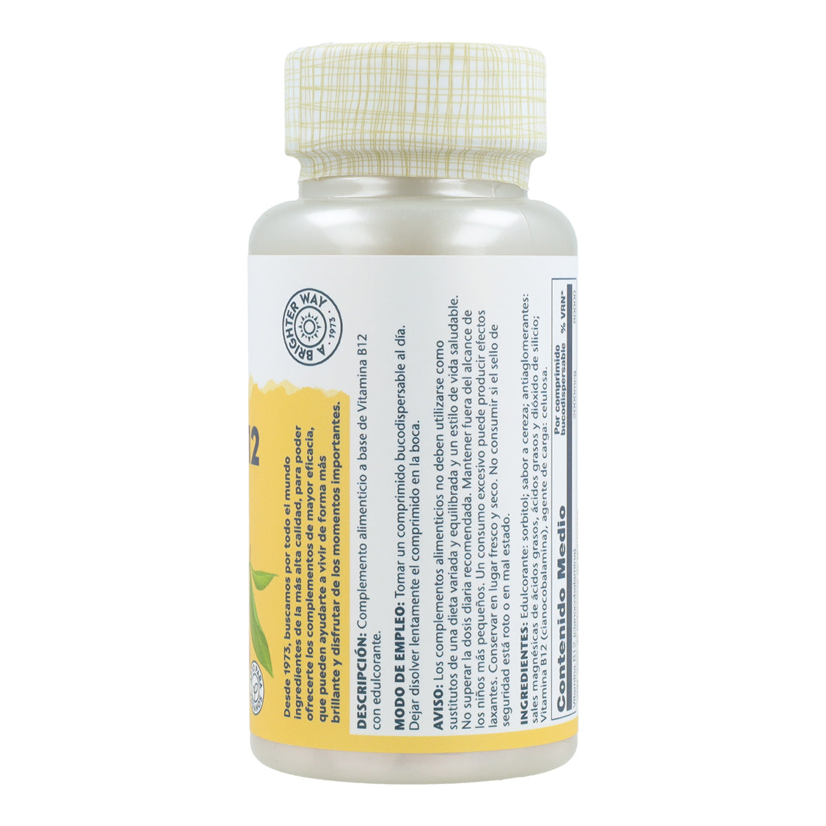 Solaray Vitamin B-12 2000 mcg 90 comprimidos