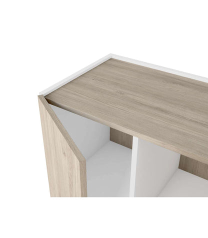 Mueble Auxiliar/bodeguero Celia Acabado Blanco/sahara, 125.6cm(alto) 90.1cm(ancho) 41.6cm(_4