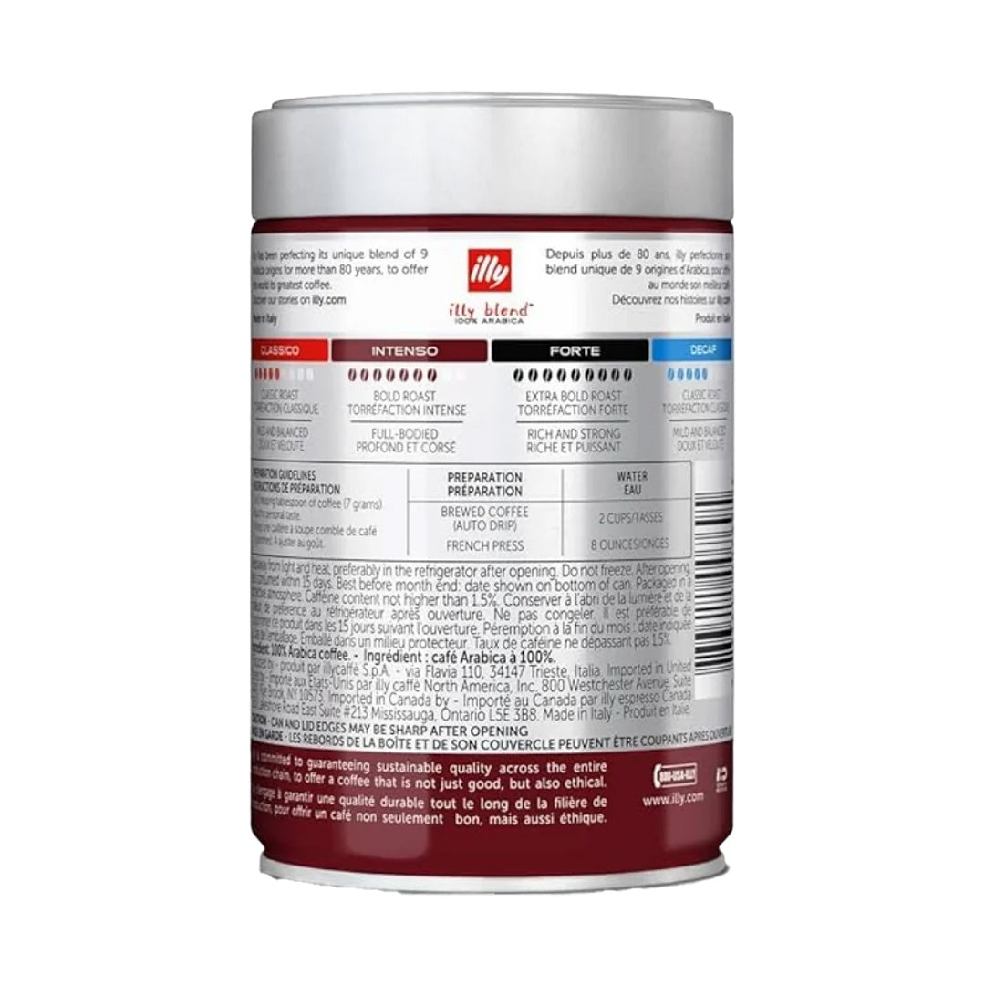 Café Molido Espresso 100% Arábica Illy 250g