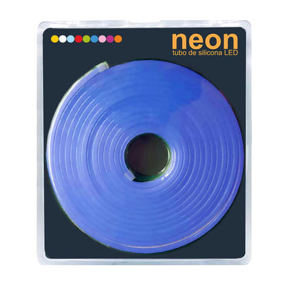 Led Neon Silicona Monocolor, Dc24v, 120led/m, 6x12mm, 5 Metros, 60w, Corte 1cm, Blanco Frío_3
