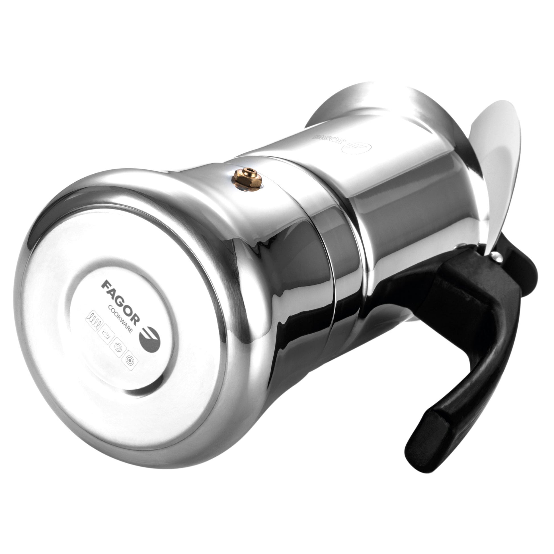Cafetera Inox Etnica 10 Tazas Acero Inoxidable 18/10 Fagor_4