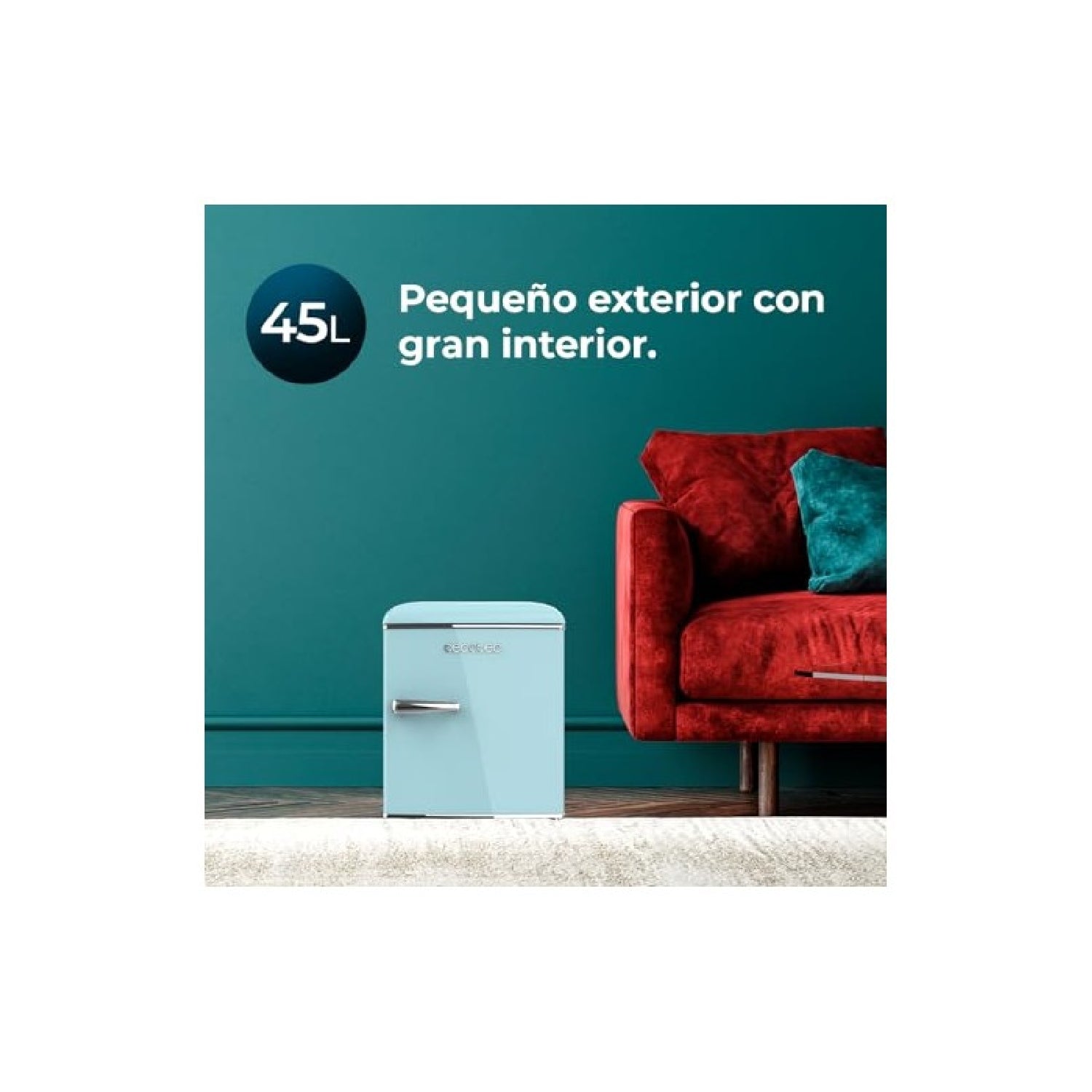 Cecotec Frigorífico Retro Bolero Coolmarket Tt Origin 45 Blue E Cecotec_2
