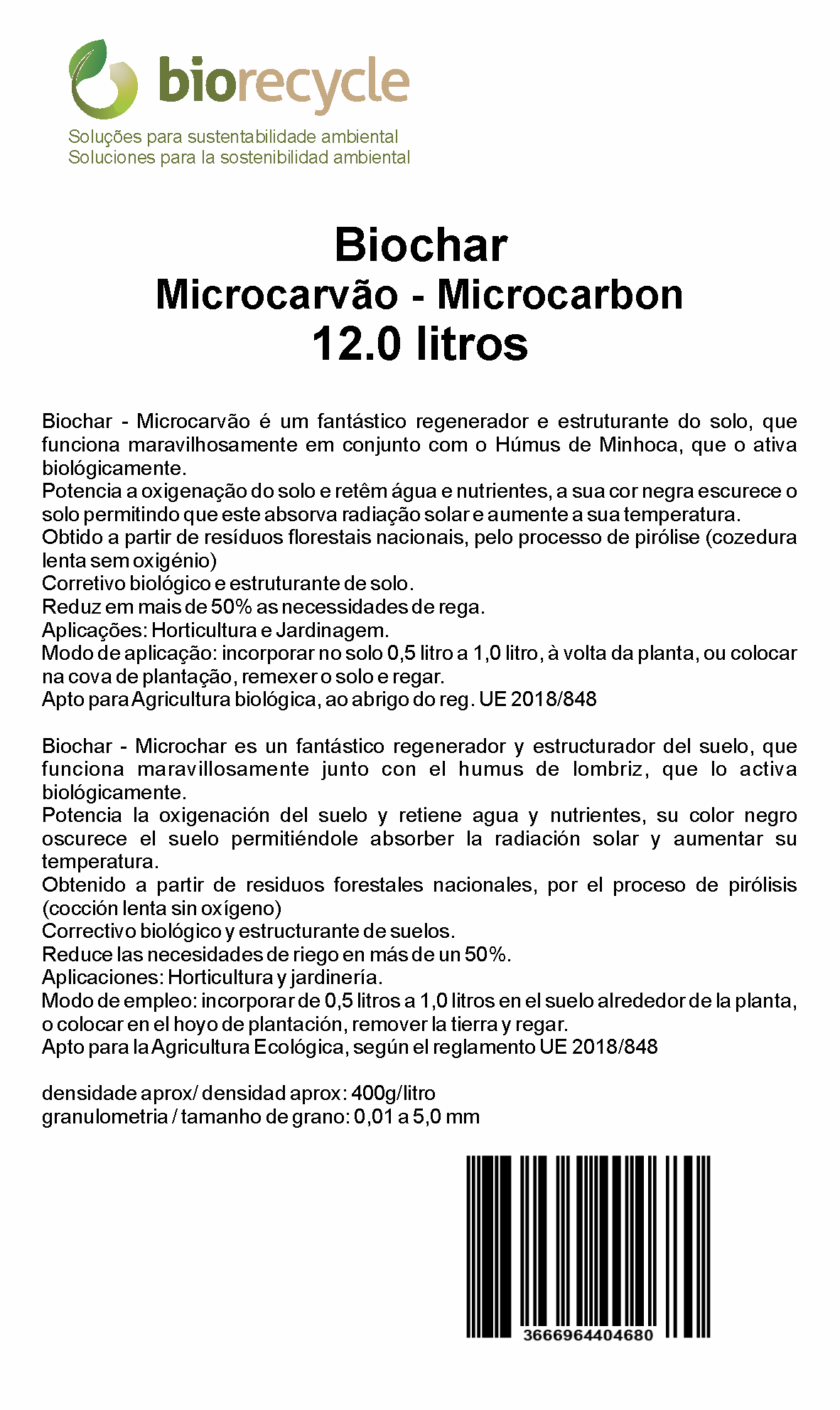 Biochar - Microcarbon - 12.0 L_1