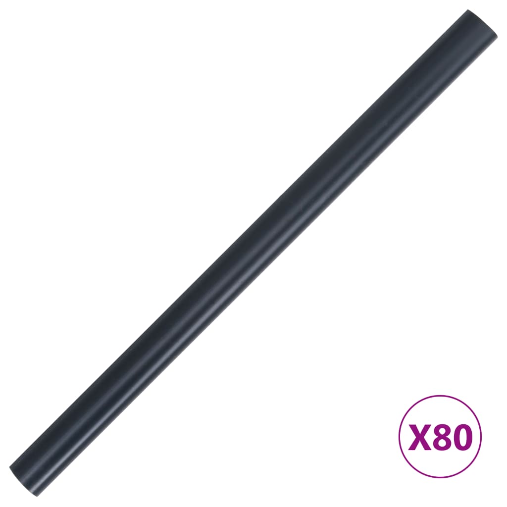 Paneles De Privacidad 4 Uds Pvc Gris Oscuro Mate 35x0,19 M / Vetonek_4