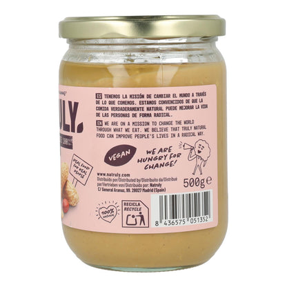 Crema de Cacahuete Crunchy Natruly 500 g