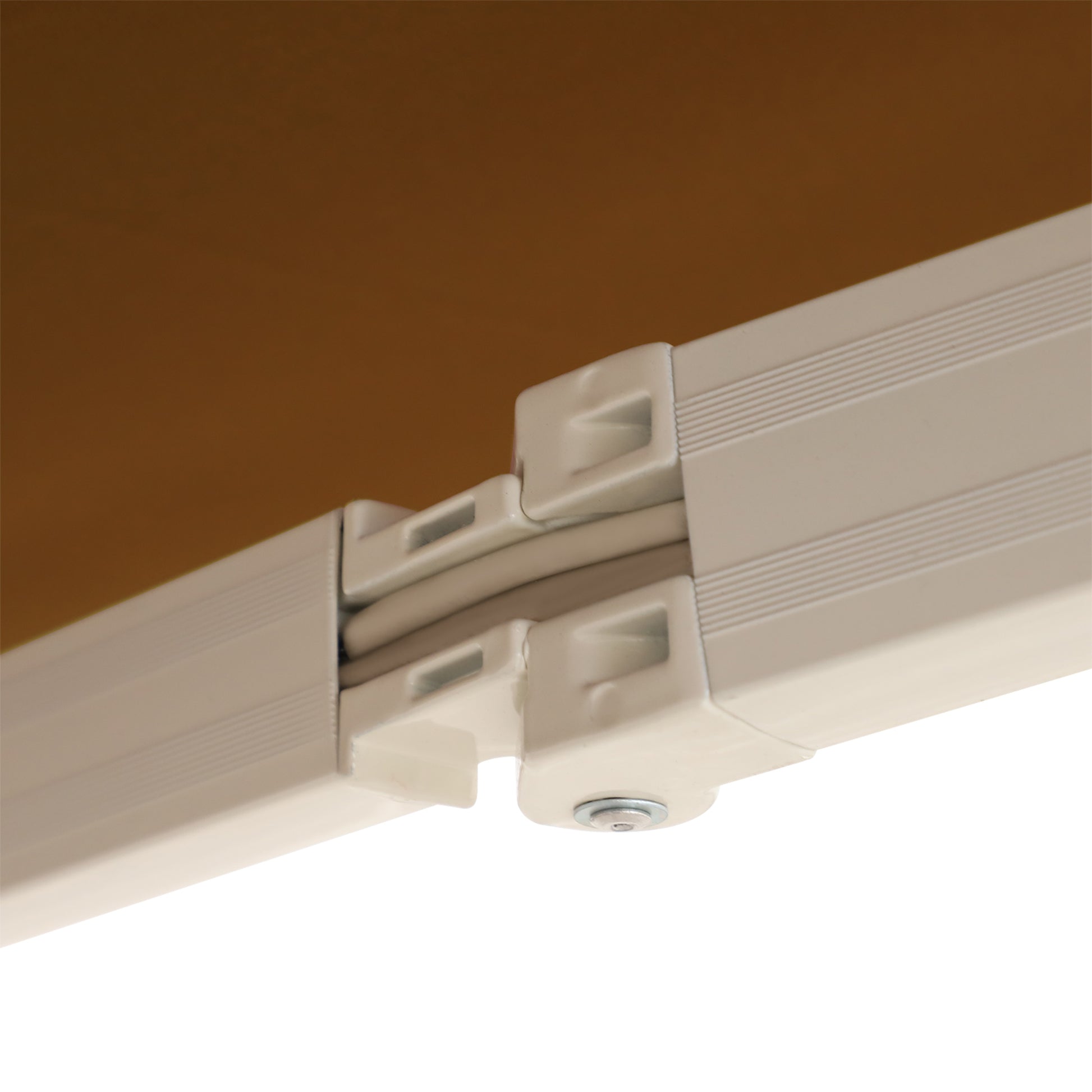 Outsunny Toldo Manual Retráctil Plegable Con Manivela Exterior 295x245 Cm Café_3