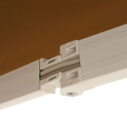 Outsunny Toldo Manual Retráctil Plegable Con Manivela Exterior 295x245 Cm Café_3