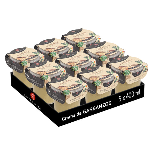 Pack 9 Cremas De Garbanzos Con Puerro Y Setas 3.600ml_0