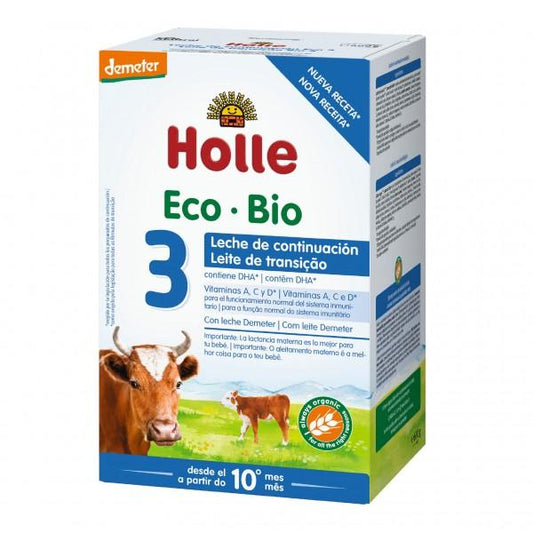 Leche de continuación 3 (+10 meses) Holle 600g