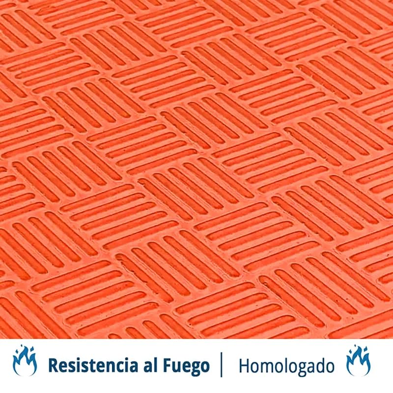 Artatami® Tatami Puzzle 1x1x20 Mm Naranja - Lila Pack Ahorro【20 Unidades】gimnasios - Fitness - Pilates - Yoga_2