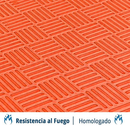 Artatami® Tatami Puzzle 1x1x20 Mm Naranja - Lila Pack Ahorro【4 Unidades】gimnasios - Fitness - Pilates - Yoga_2