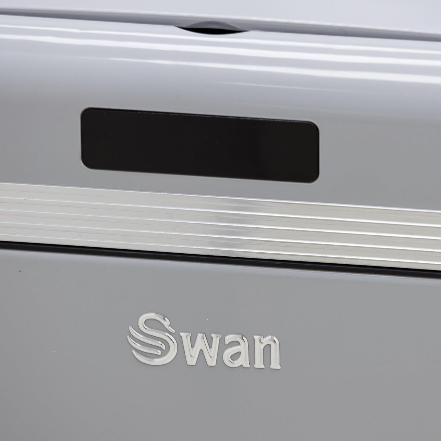 Cubo Basura Cocina Sensor De Apertura Automática, Metálico, Capacidad 45 Litros, Diseño Vintage, Swan, Swka4500grneu, Gris_3