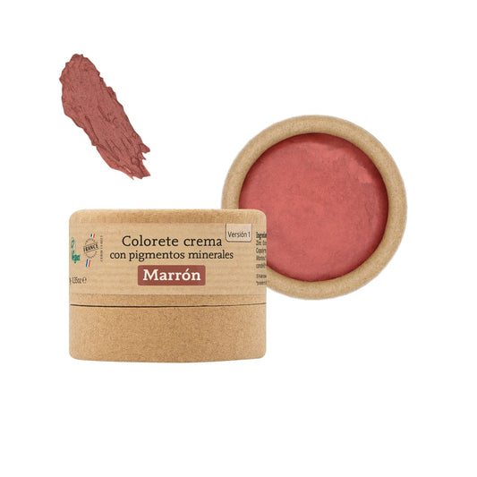 Colorete Crema Con Pigmentos Minerales - Marrón_0