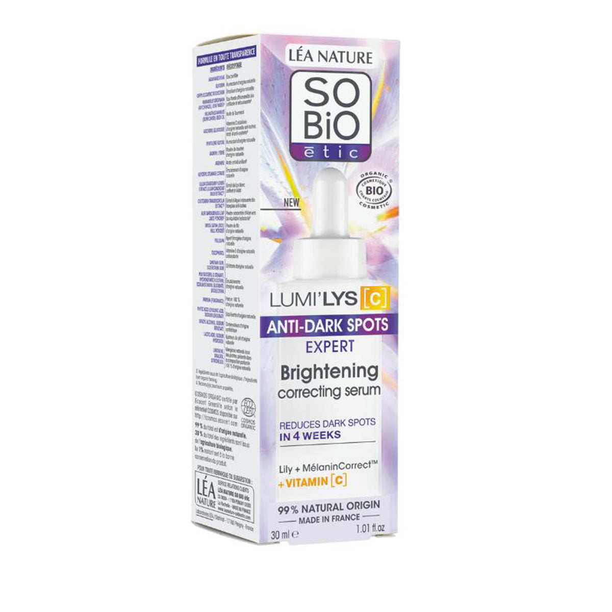 SERUM ILUMINADOR LUMI'LYS [C] ANTIMANCHAS EXPERT, SO'BIO , 30 ml