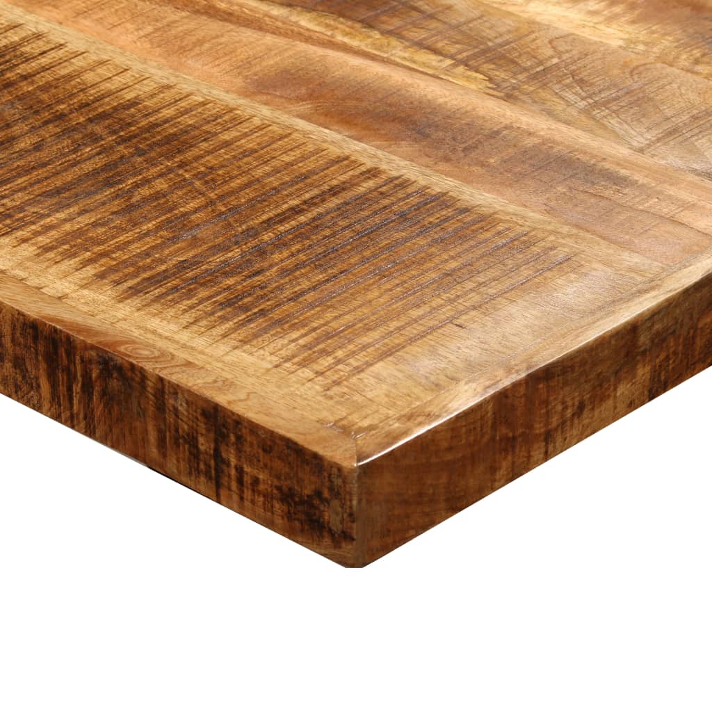 Mesa De Comedor De Madera Maciza De Mango Rugosa 180 Cm_3