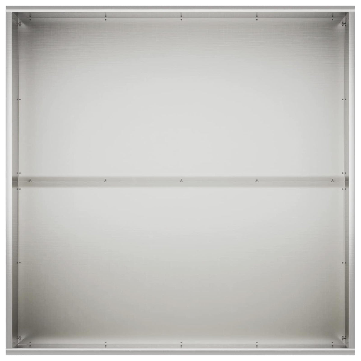 Macetero De Jardín Plateado 60 X 60 X 40 Cm Acero Inoxidable_3