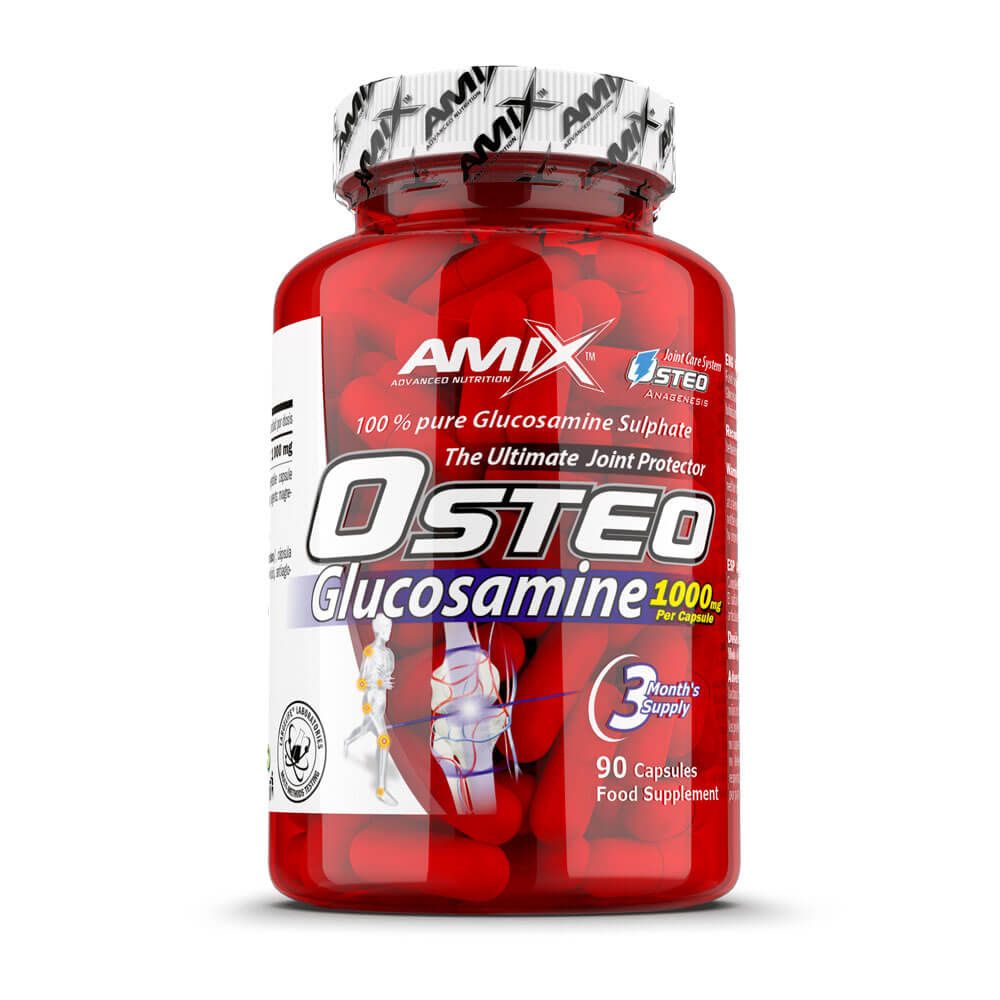 Osteo Glucosamine 1000mg - 90 Cápsulas - Mejora De Articulaciones - Amix Nutrition_0