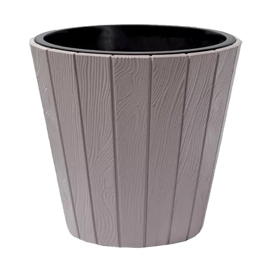 Maceta Woode 12l., Dimensiones (mm) 299x299x281, Color Mocca_0