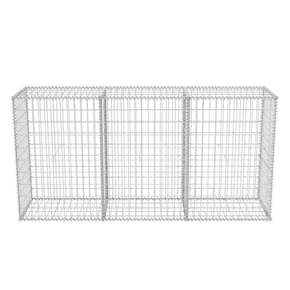 Cesta De Muro De Gaviones Acero Galvanizado 200x50x100 Cm / Vetonek_2