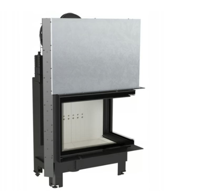 Bricosol Chimenea De Leña De Acero Kratki Mba Derecha 17 Kw Ø 200 Puerta Elevable_0