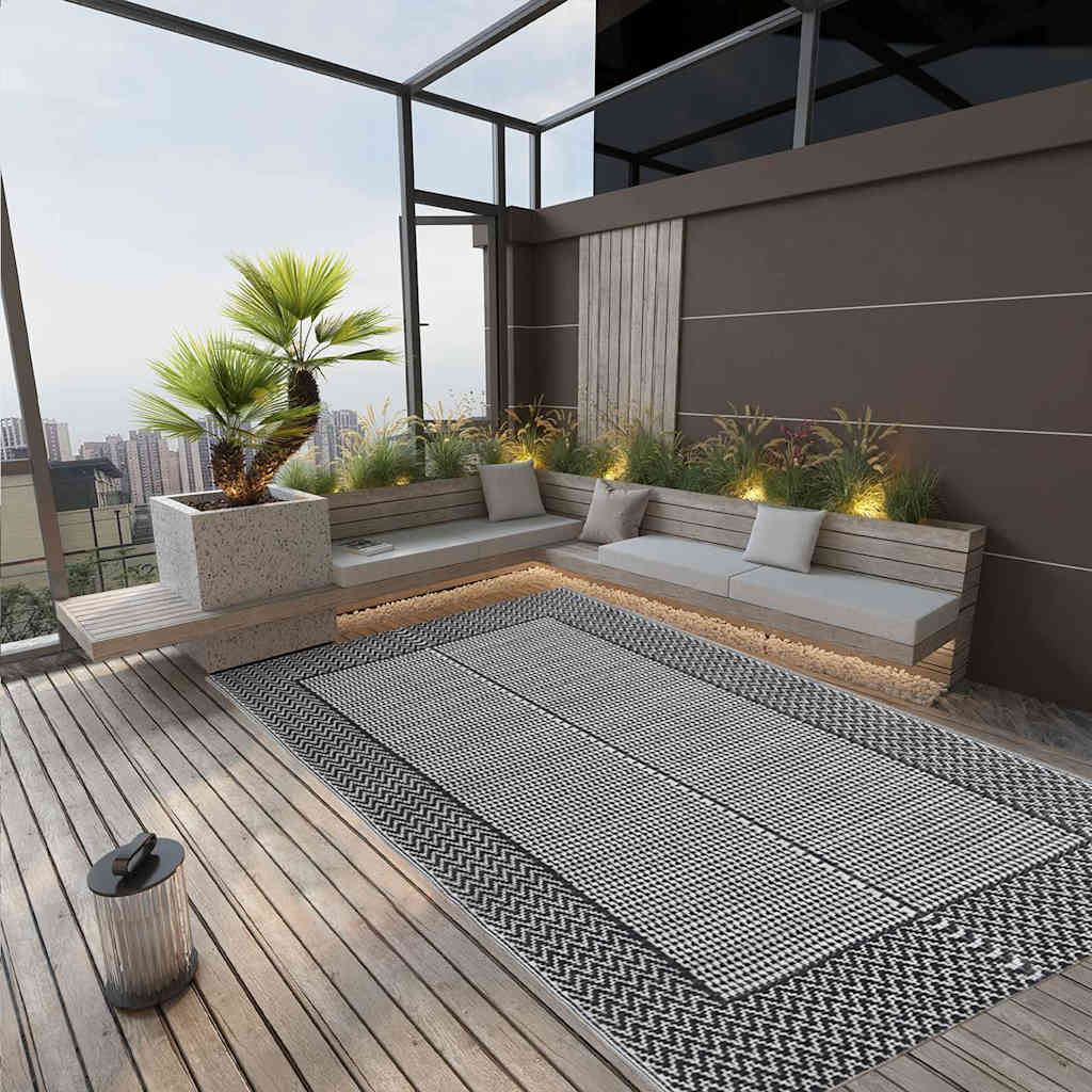 Alfombra De Exterior Pp Arakil Gris 190x290 Cm_1