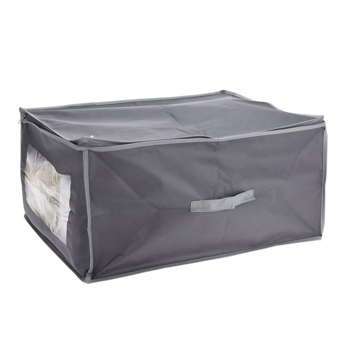 Well Home Funda Protectora Para Manta No Tejida De 80g/m2, 50x38xh20cm Gris Oscuro_0