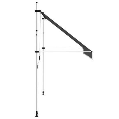 Toldo Retráctil De Operación Manual Antracita 350 Cm_3