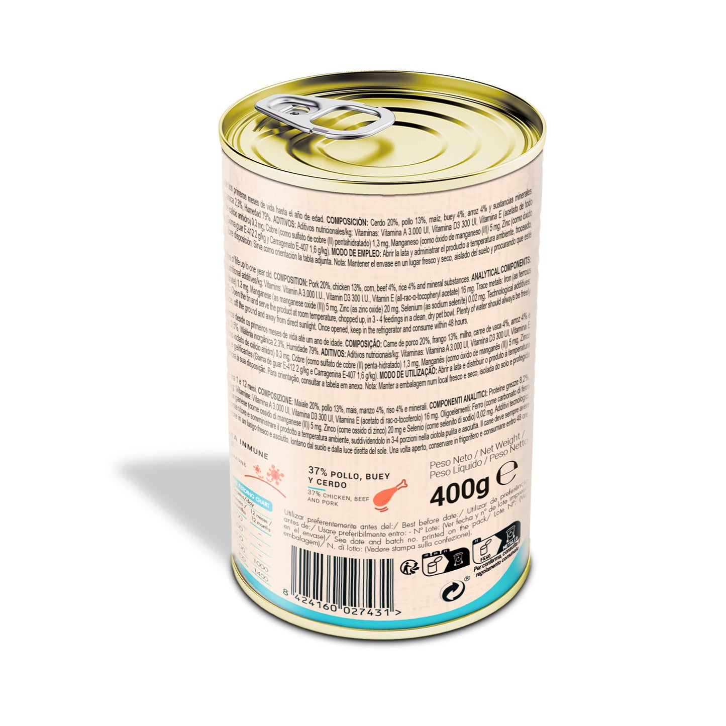 Perrynat Cachorros, 12 Latas X 400gr_1