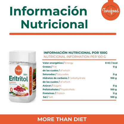 Eritritol Torafood 300g