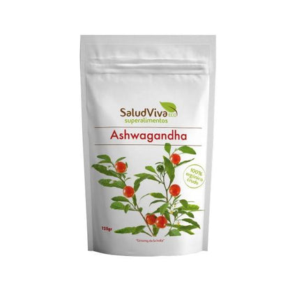 Ashwagandha en polvo ECO 125 g, Salud Viva