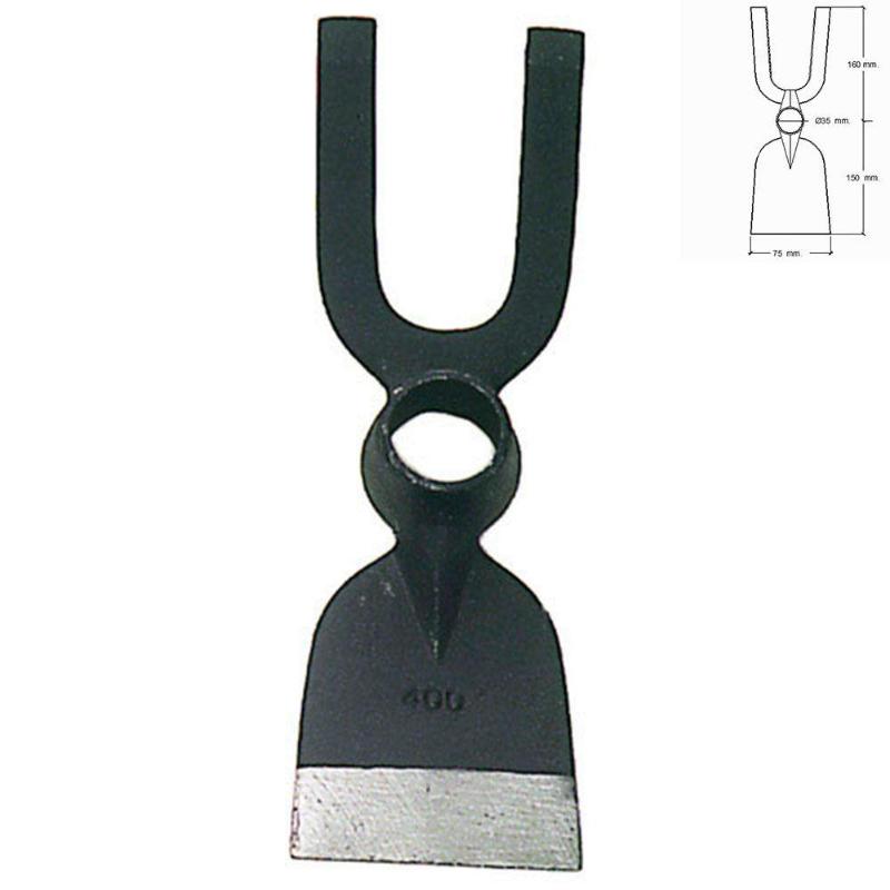 Azada Forjada Sin Mango 201/  500 Gramos