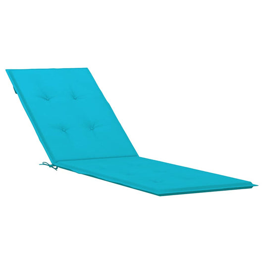Vidaxl Cojín Para Tumbona Tela Oxford Turquesa_0