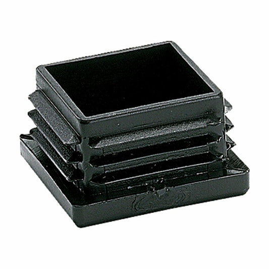 Contera/tapón Terminal Micel Cnt03 Negro Polietileno Cuadrada 28 X 30 X 23,5 Mm (25 Unidades) / Vetonek_0
