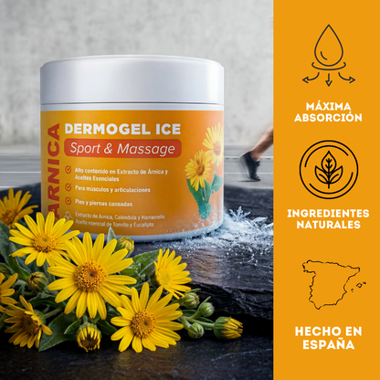 QKnatur Gel Crema Árnica Montana 300 ml - Efecto Frio. Para Masajes Musculares Y Articulaciones - Extracto De Árnica_4