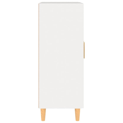 Aparador De Madera Contrachapada Blanco 69,5x34x90 Cm / Vetonek_0