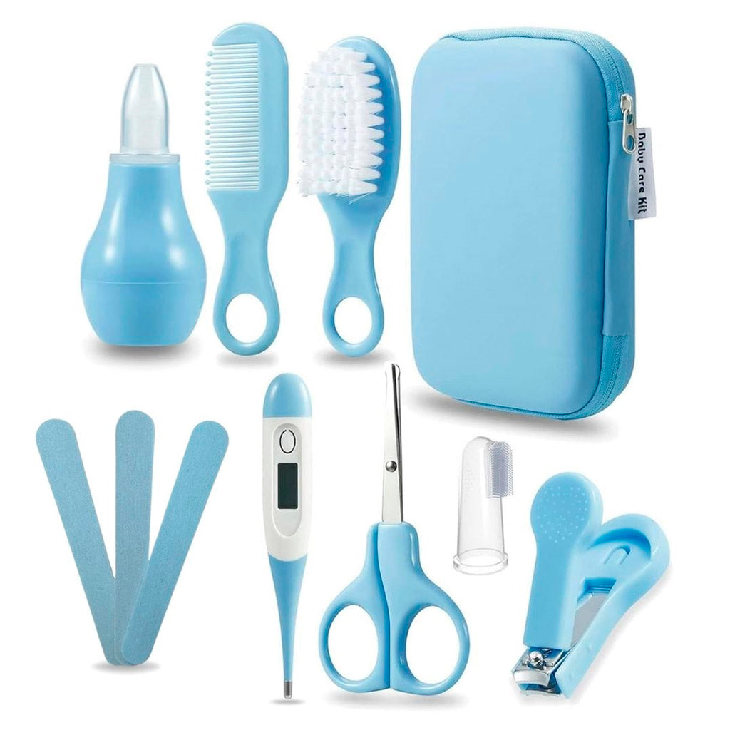 Bathby | Set De Manicura, Higiene Y Cuidado Para Bebé, Color Azul_1