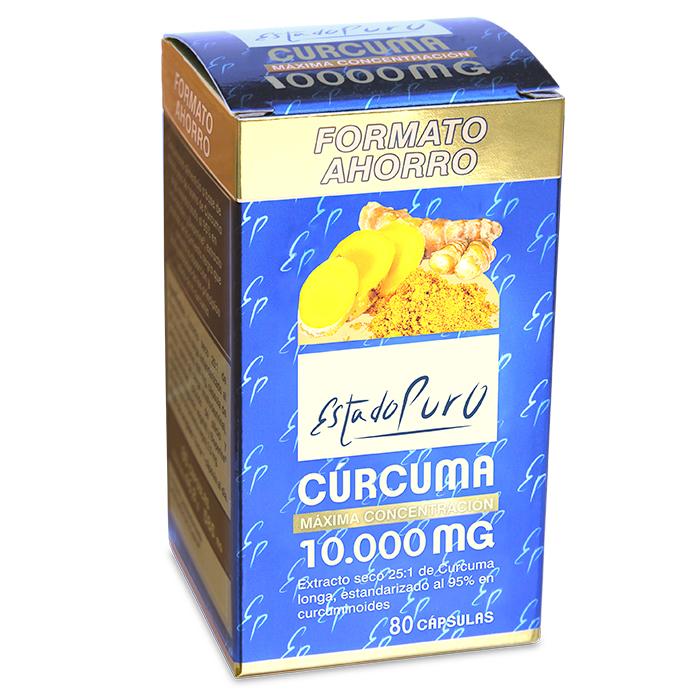 Estado Puro Curcuma Tongil 80 Caps Formato Ahorro