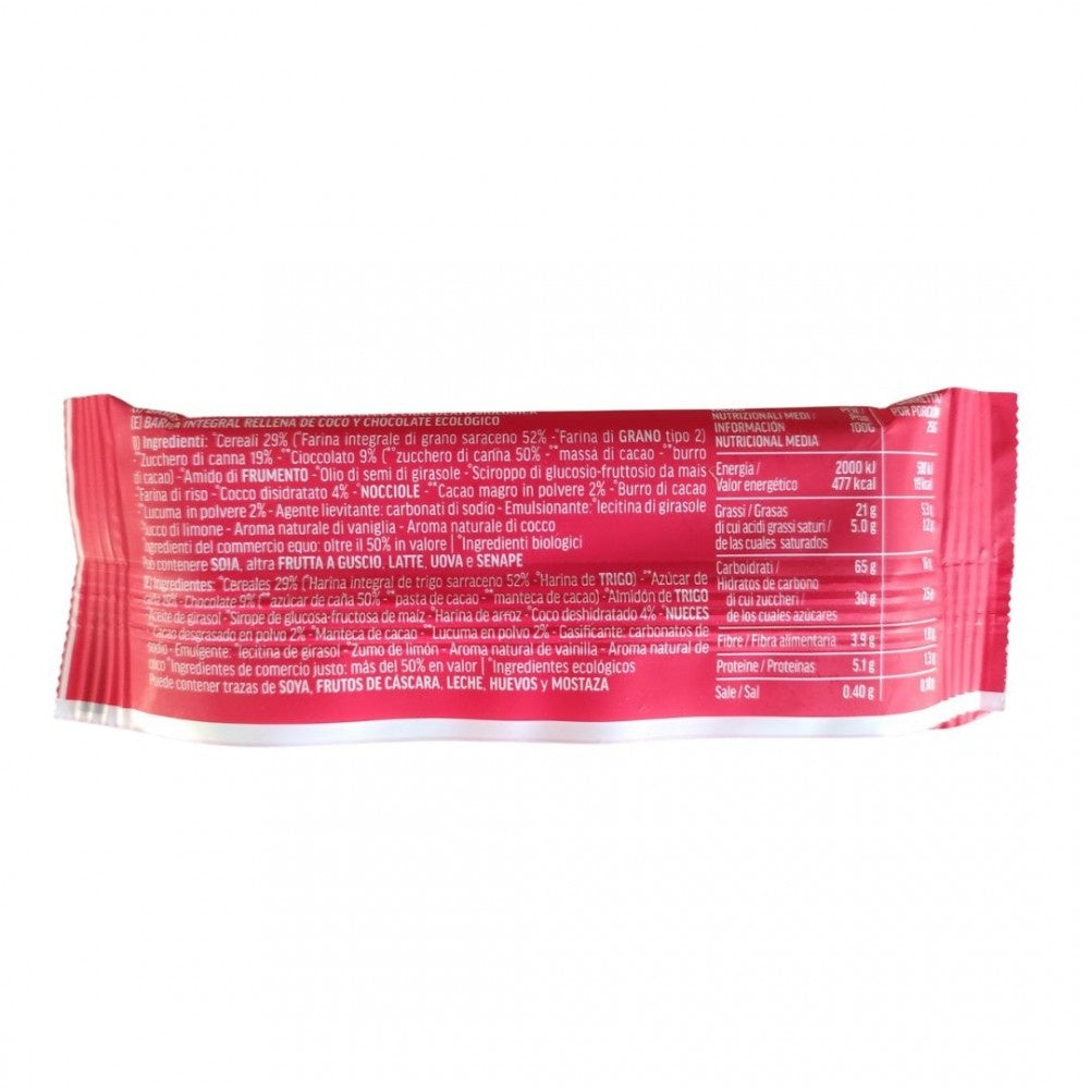 Barrita Lucuma Rellena Chocolate Y Coco Altromercato 25 g