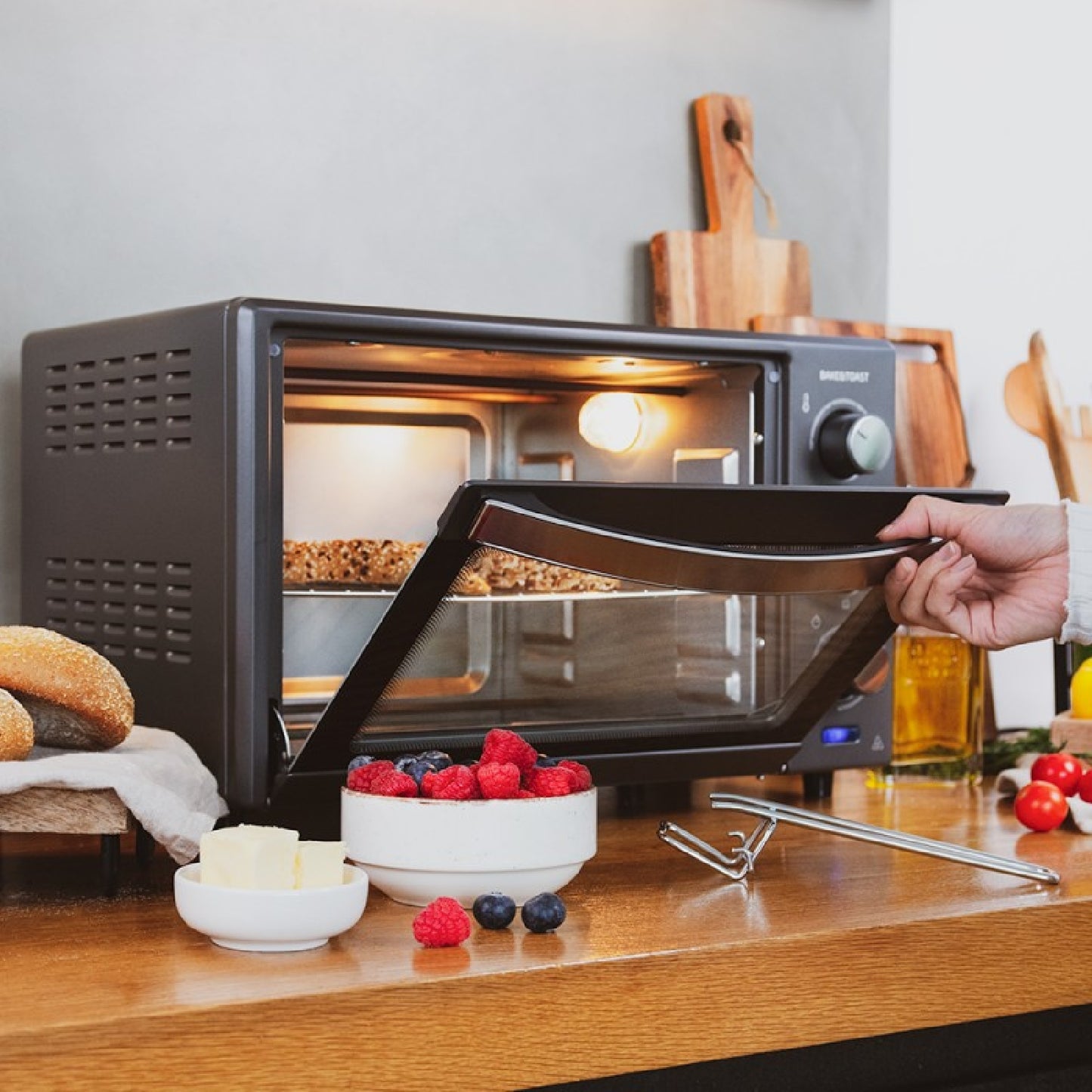 Cecotec Horno De Sobremesa Tostador 24 L Bake&toast 2400 Black. 1500 W 3 Modos De Calor Temporizador Temperatura Regulab_3