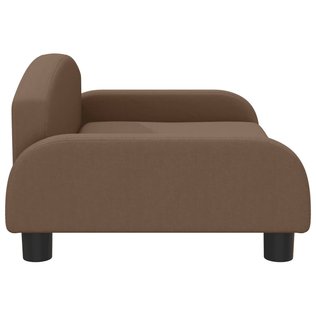 Cama Para Perros De Tela Marrón 70x45x30 Cm / Vetonek_4