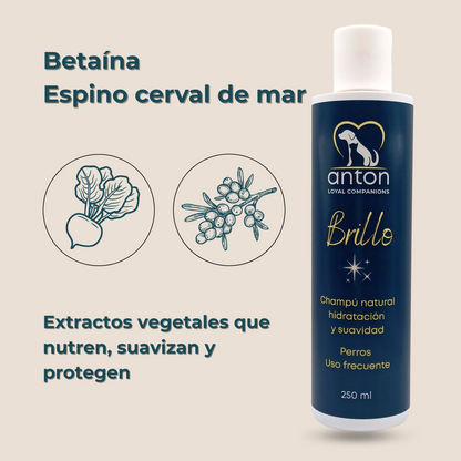 Champú natural para el cuidado del pelaje de perros – Pack 3 x 250 ml_3