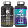 Pack Maca Negra Andina Peruana Con L Arginina 120 Caps Y Colágeno Marino Hidrolizado Puro + Acido Hialurónico 120 Caps
