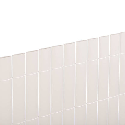 Cañizo Pvc Elegance Recycane 30mm Blanco - Cierre Decorativo 1x3 M / Multicolor_0