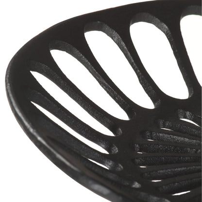 Taburete De Cocina Hierro Fundido Negro_3