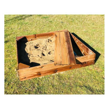 Arenero De Madera Masgames Kassi Con Cajon-banco Rectangular._1