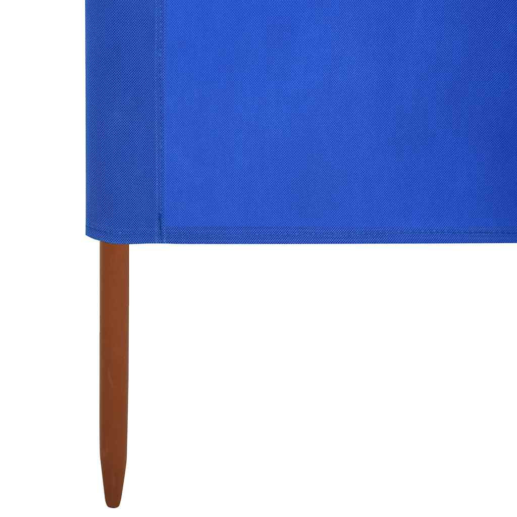Vidaxl Paravientos De Playa De 6 Paneles Tela Azul Celeste 800x120 Cm_4
